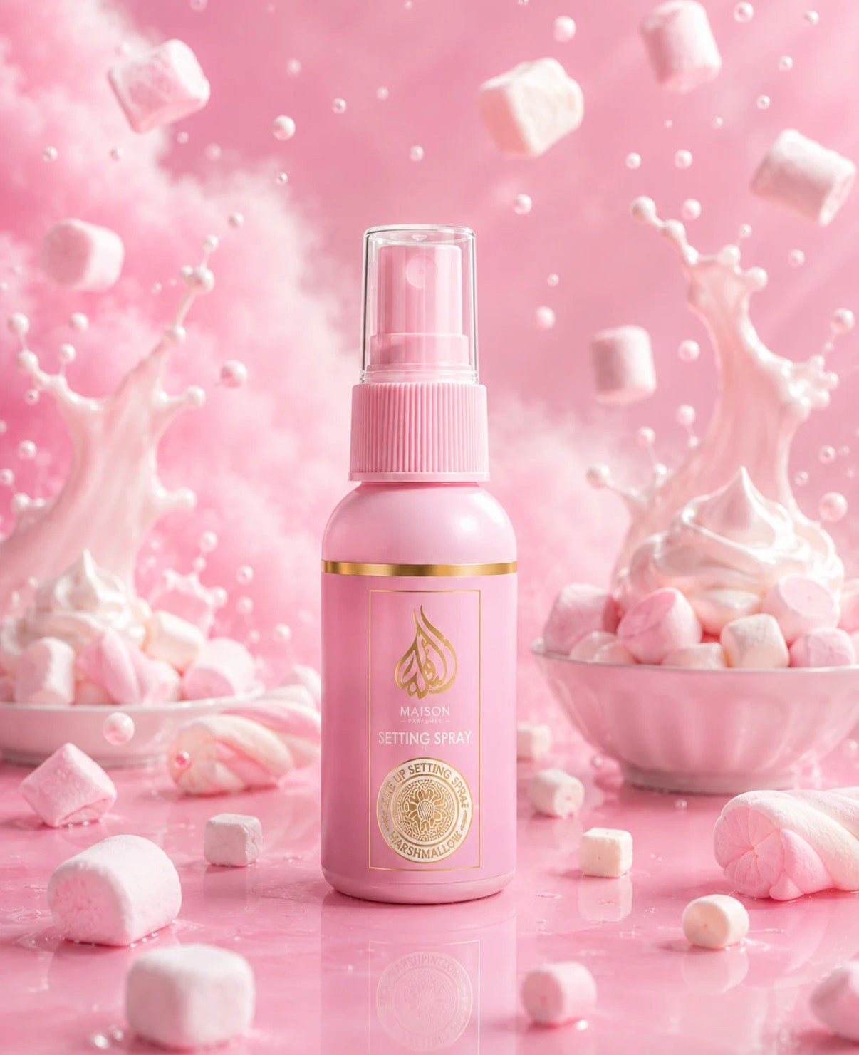Spray Fixateur de Maquillage Parfum Marshmallow