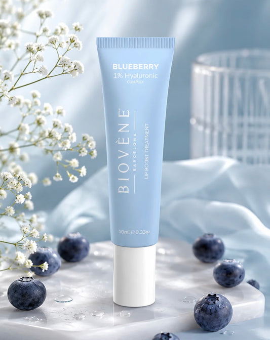 Baume à lèvres hydratant à l’acide hyaluronique Blueberry