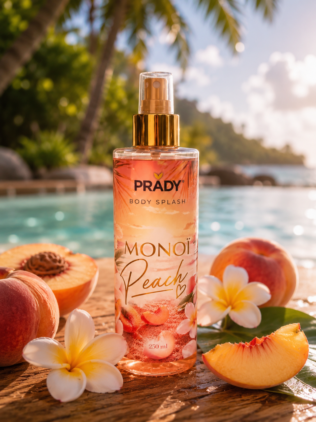 Brume Corps & Cheveux Monoi Peach